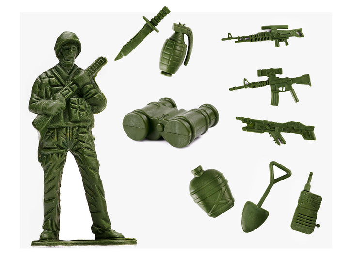 Soldater, militærbasefigursæt 307el.