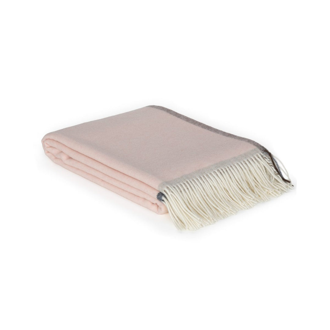 Merino/cashmere uldtæppe Milan Rosa Orlo