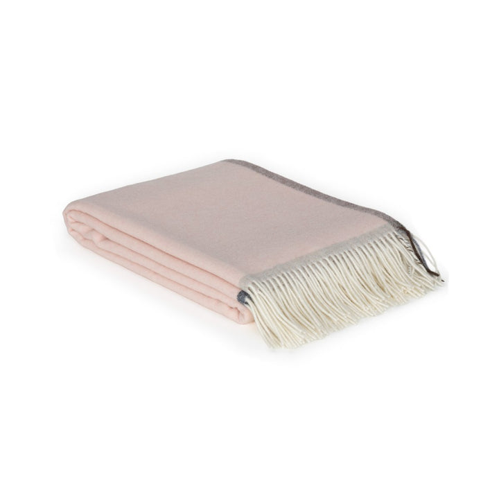Merino/cashmere uldtæppe Milan Rosa Orlo
