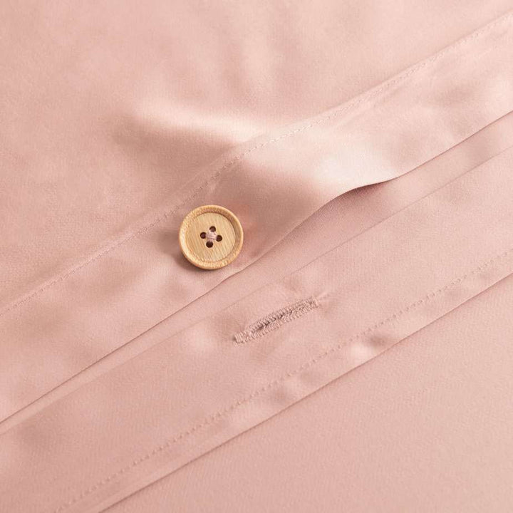 Pink Bambus Sengesæt 1-person - 400TC Tanboocel - Cuddle Pink