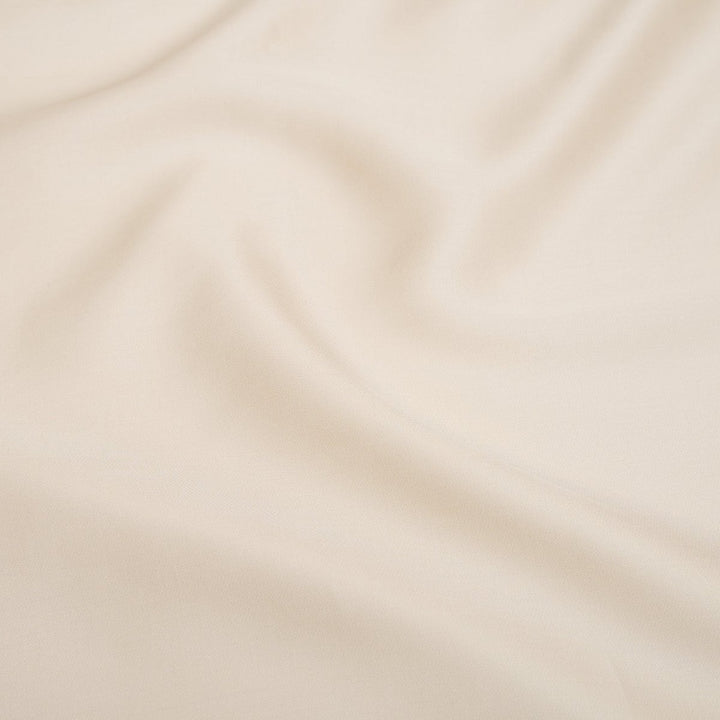 TENCEL™ satin pudebetræk hvidt sand