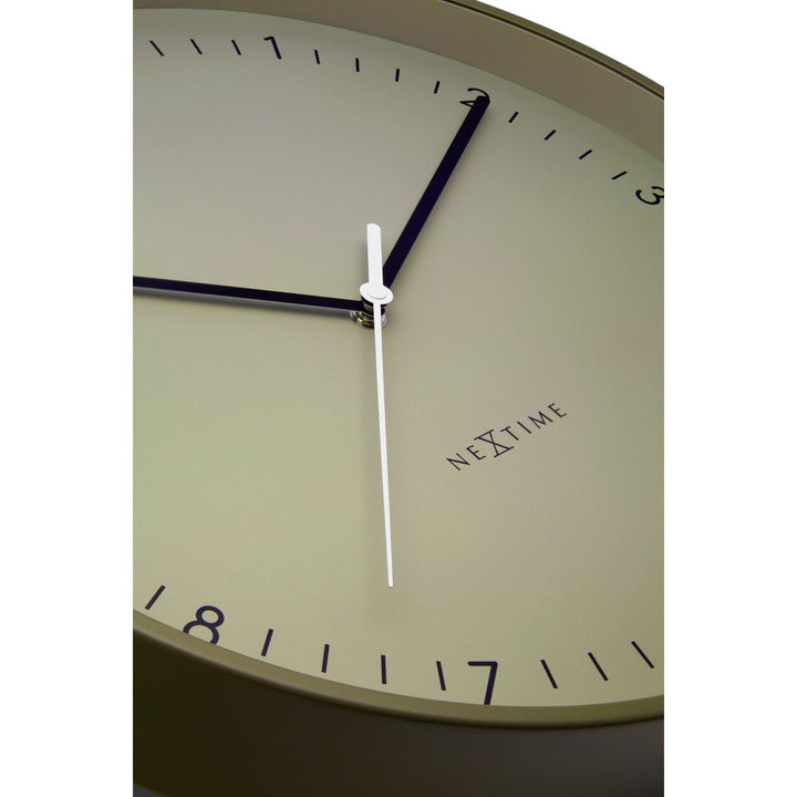 Vægur 40 cm-Silent-Metal-NeXtime 'Berlin L'