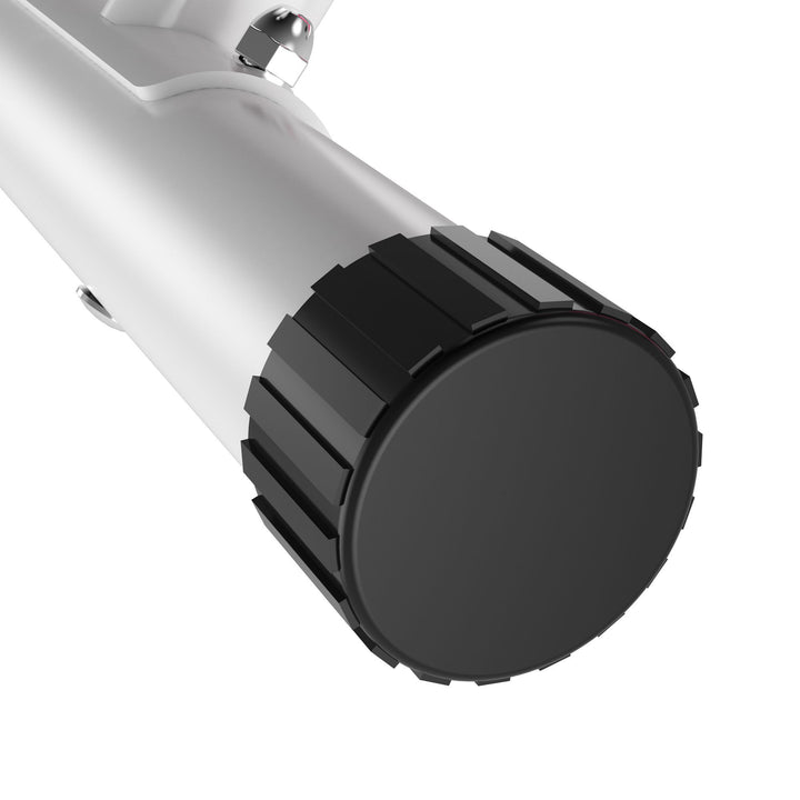 Motionscykel sammenklappelig magnetisk hjemmetræner med lcd-skærm, 8 niveauer justerbar magnetisk modstand, pladsbesparende fitnesscykler til hjemmet pink+hvid