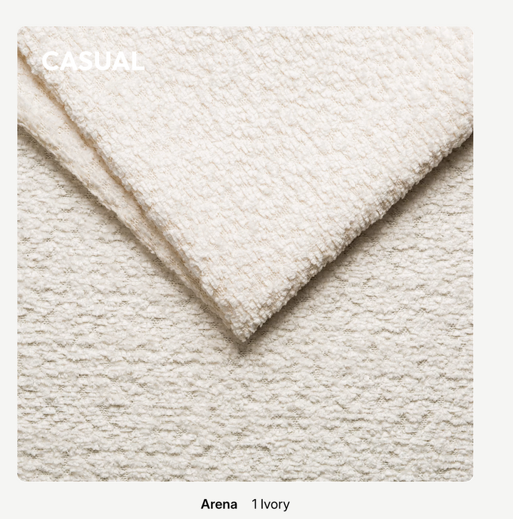 Arena 1 Ivory, sengegavl, 160×200 cm, 7 paneler på 25×100 cm