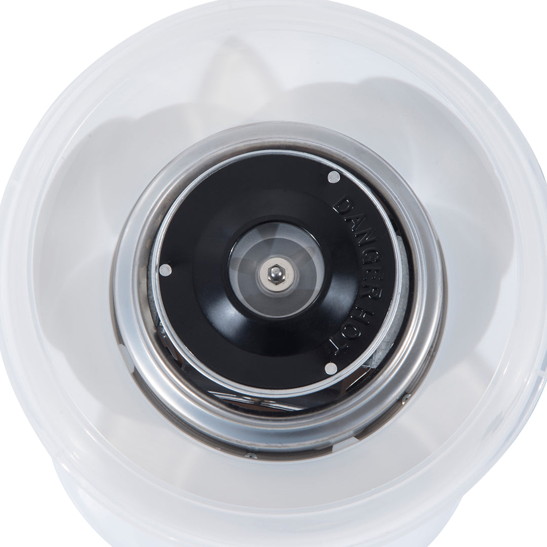 Candyflossmaskine, brugervenlig candyflossmaskine, til voksne og børn, rustfrit stål, pp, hvid