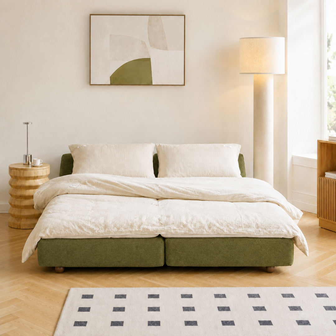 CASTELO 3-personers grøn sovesofa