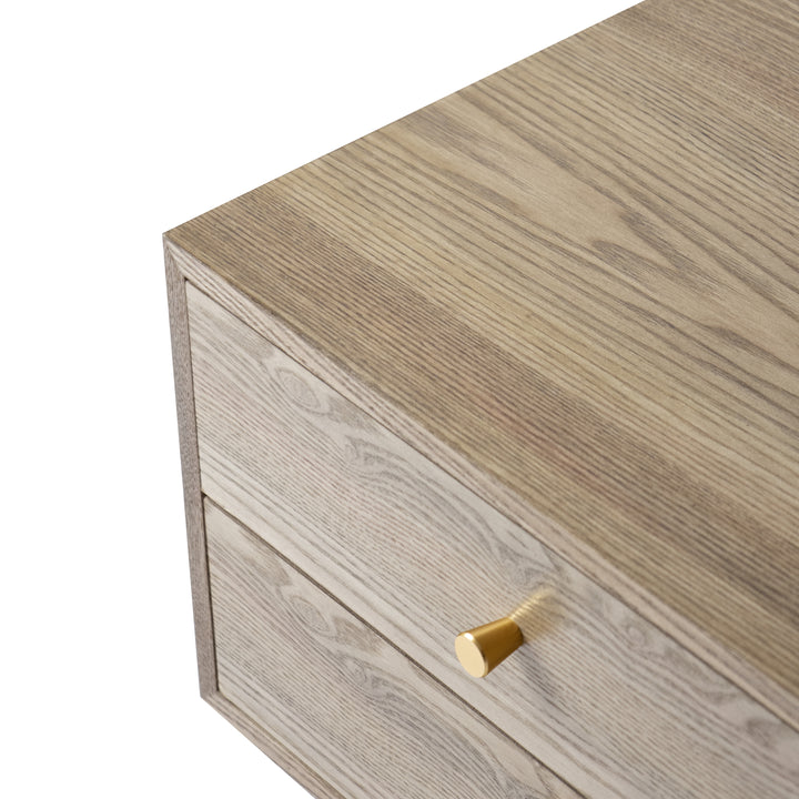 TONDER sidebord med skuffer – skandinavisk design og naturlig varme