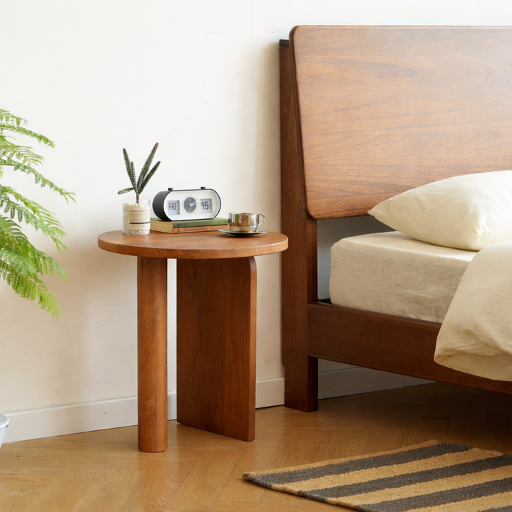 ALWAR sidebord i massivt mangotræ