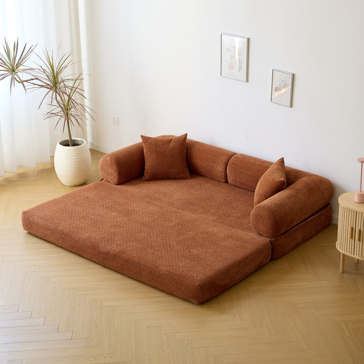 SARIA 3-personers sovesofa – Terracotta