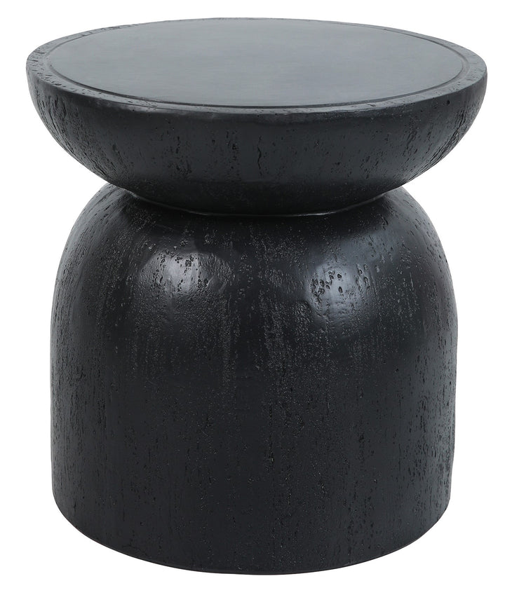 HJORRING Industrielt sidebord i sort metal