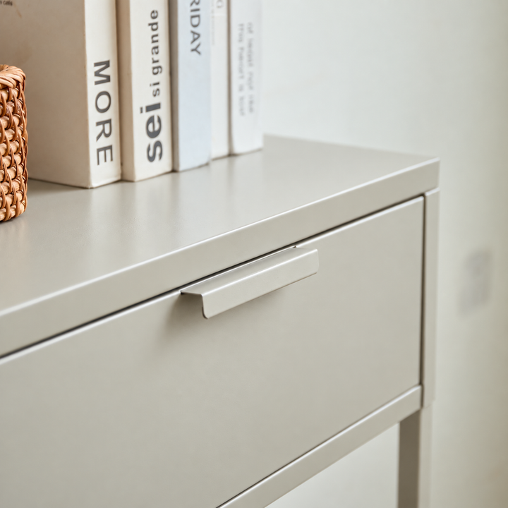 KUHMO konsolbord med 2 skuffer – Beige