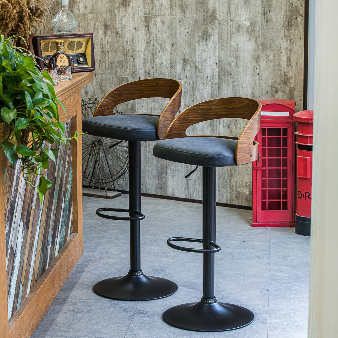 VICTORIA barstol – industrielt design og behagelig komfort