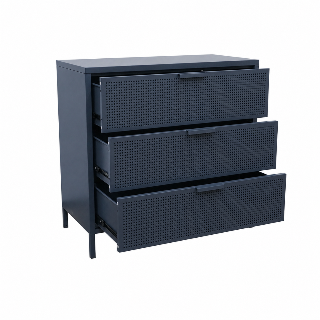 JOEN metalkommode med 3 skuffer