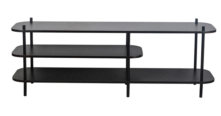 COLEMAN TV-bord i metal og sort træ