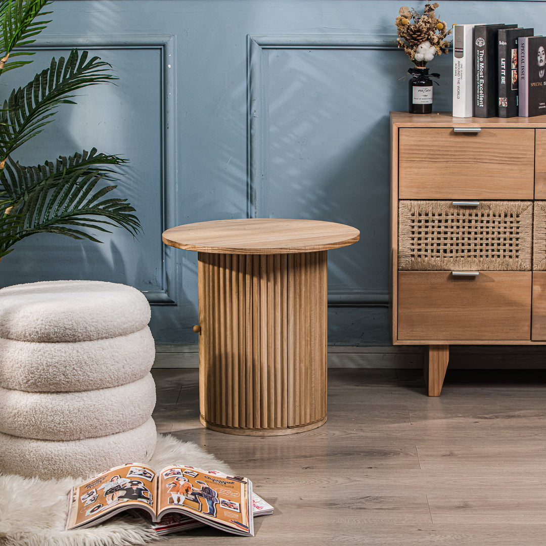 TRINIDAD sidebord i fyrretræ – enkelt design og naturlig charme