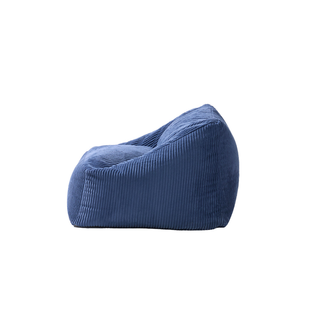 JON Blå Corduroy Stuepuf
