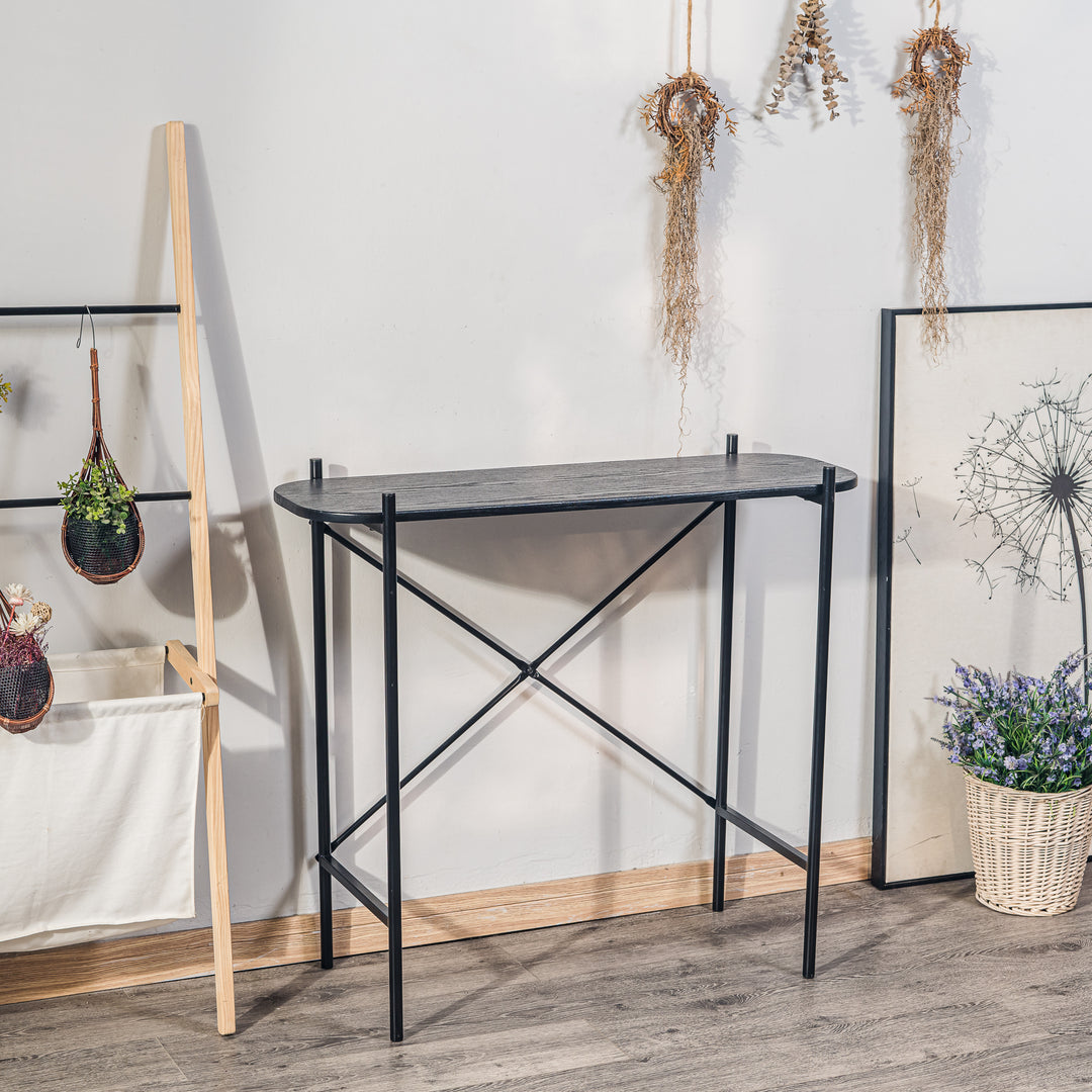 LUND Sort konsolbord