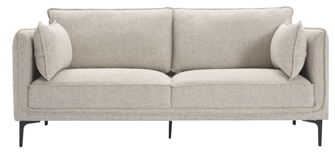NUUK 3-personers grå sofa