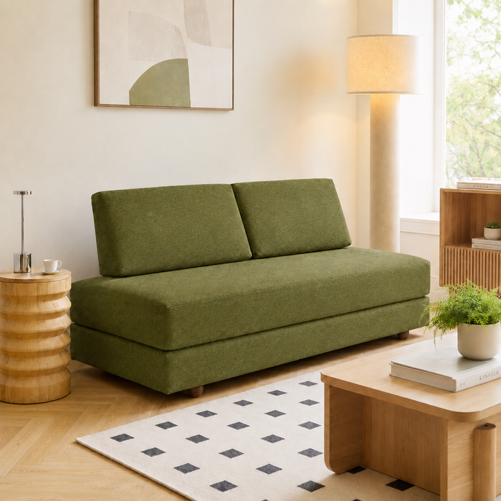 CASTELO 3-personers grøn sovesofa