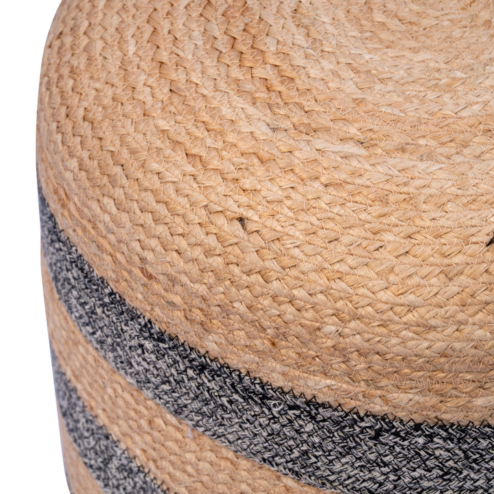 TOVE puf i naturlig jute – varm charme og skandinavisk stil
