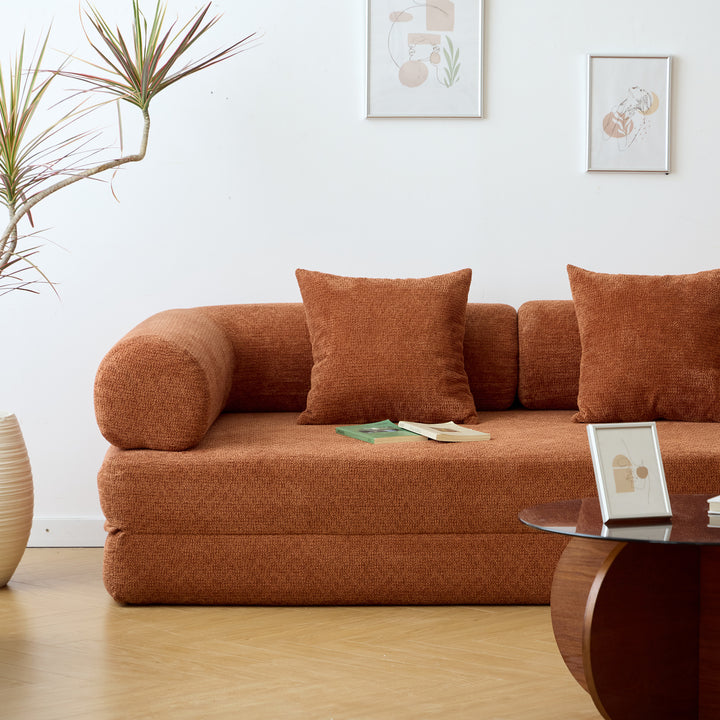SARIA 3-personers sovesofa – Terracotta