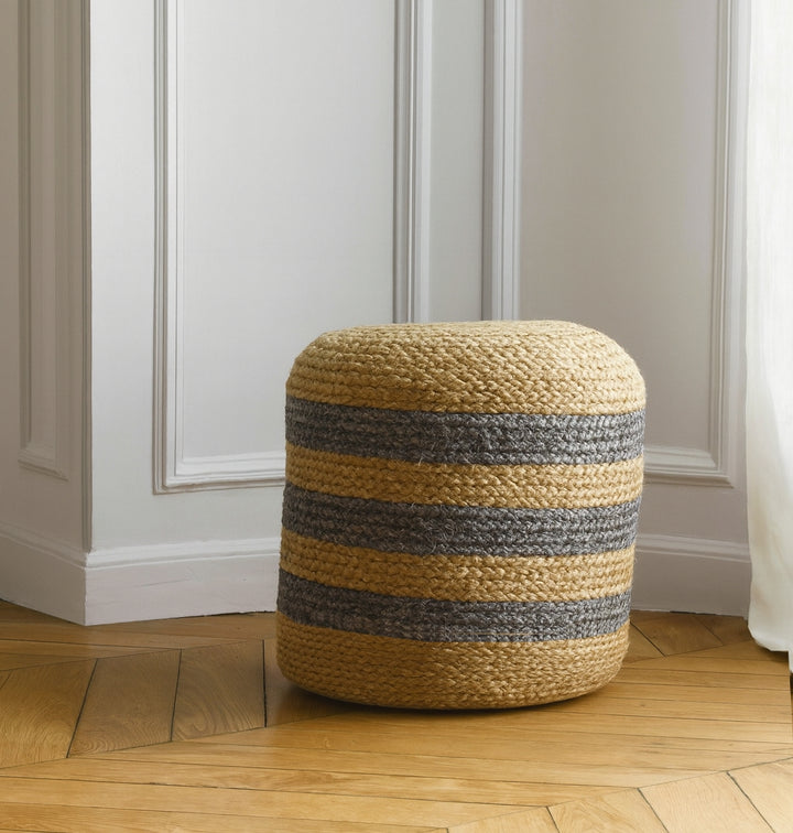 TOVE puf i naturlig jute – varm charme og skandinavisk stil