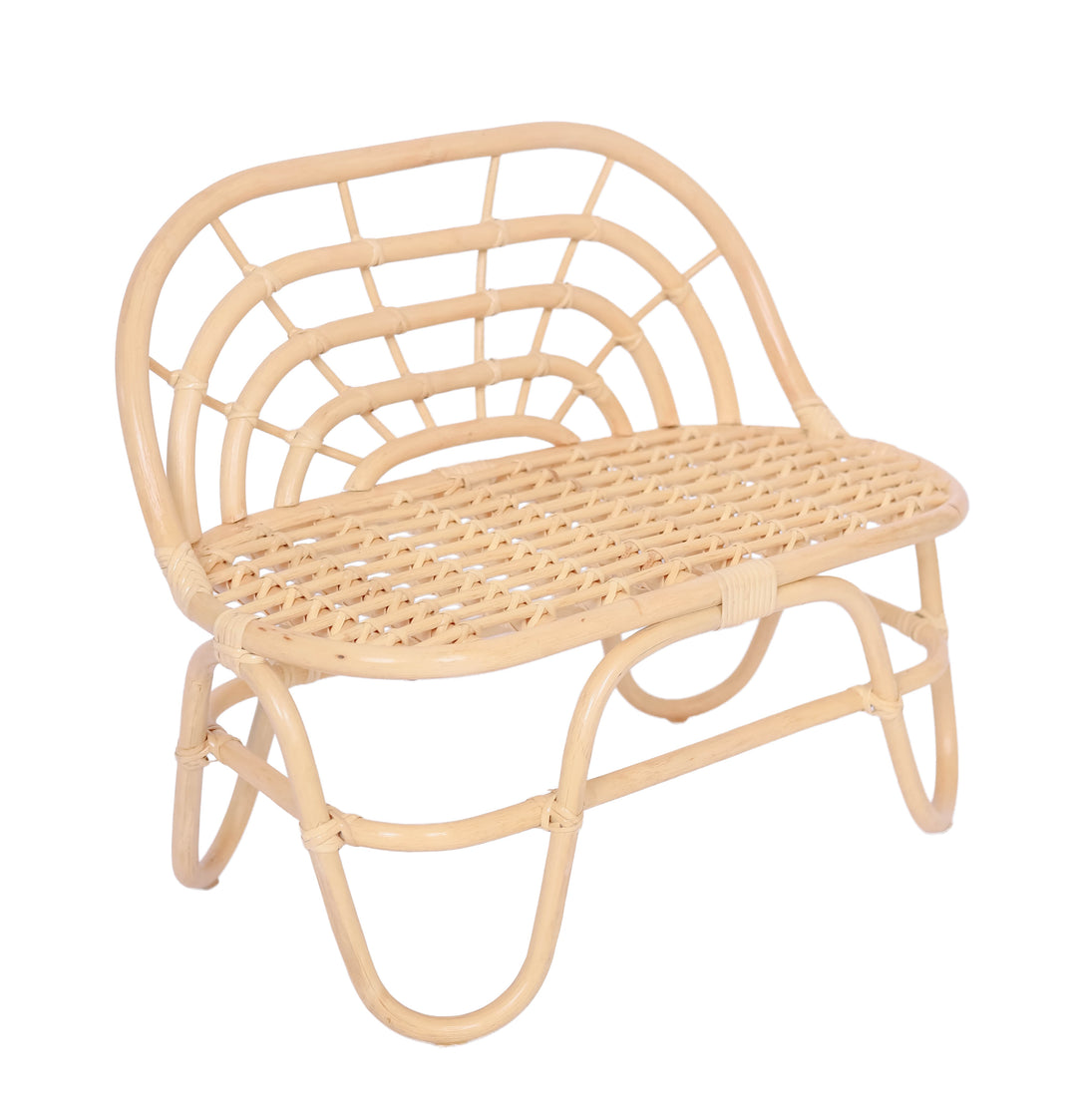 SORONG Rattan Baby Højstol Beige