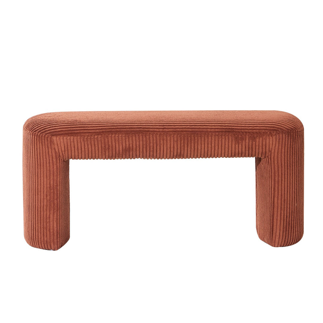 RIGA Terracotta Corduroy Bænk