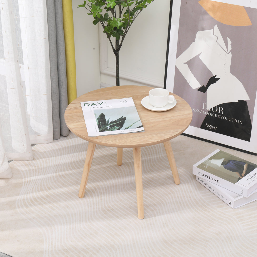 GINZA sidebord i massivt træ, naturligt