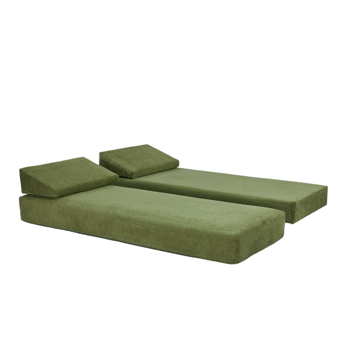 CASTELO 3-personers grøn sovesofa