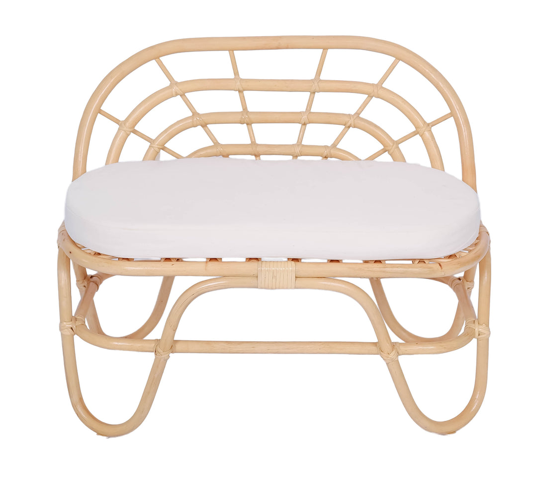 SORONG Rattan Baby Højstol Beige