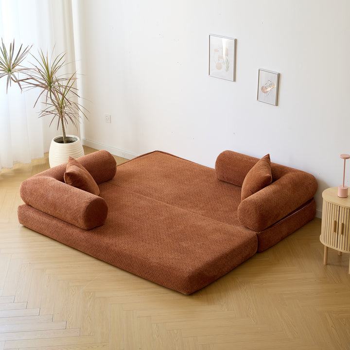SARIA 3-personers sovesofa – Terracotta