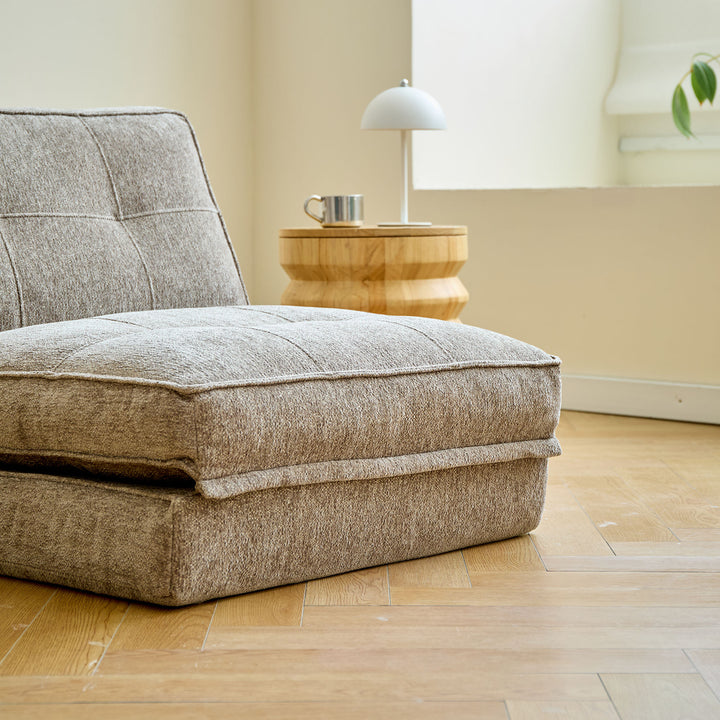 BRAGA 1-personers grå sovesofastol