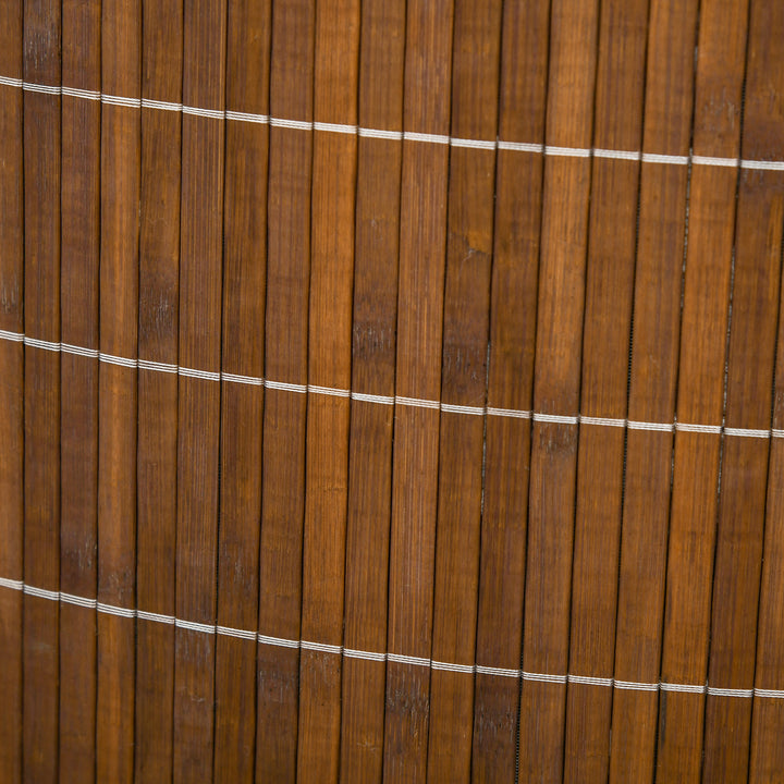 Vasketøjskurv, 55l kapacitet, aftageligt låg, 38 cm x 38 cm x 57 cm, brun