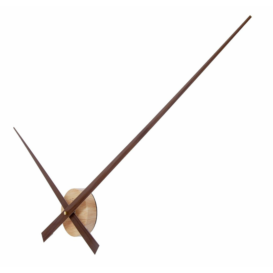 Stort vægur 85cm-Aluminium-NeXtime 'Hands'