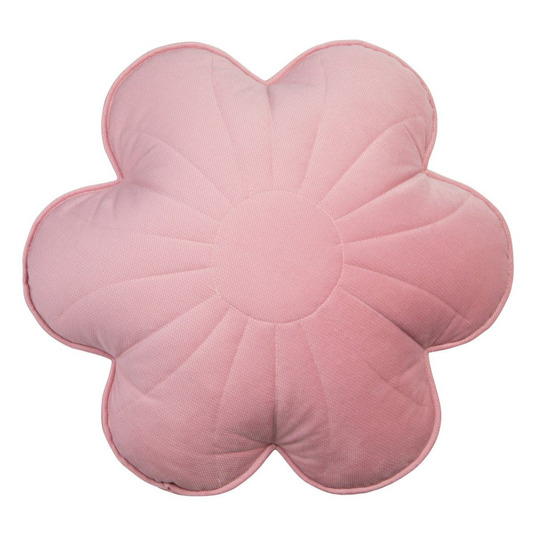 Fløjlsblomstrende pude "Pink hyldebær"