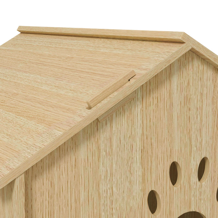 Indendørs hunde-/kattehus, sødt design, 50 x 41 x 51 cm