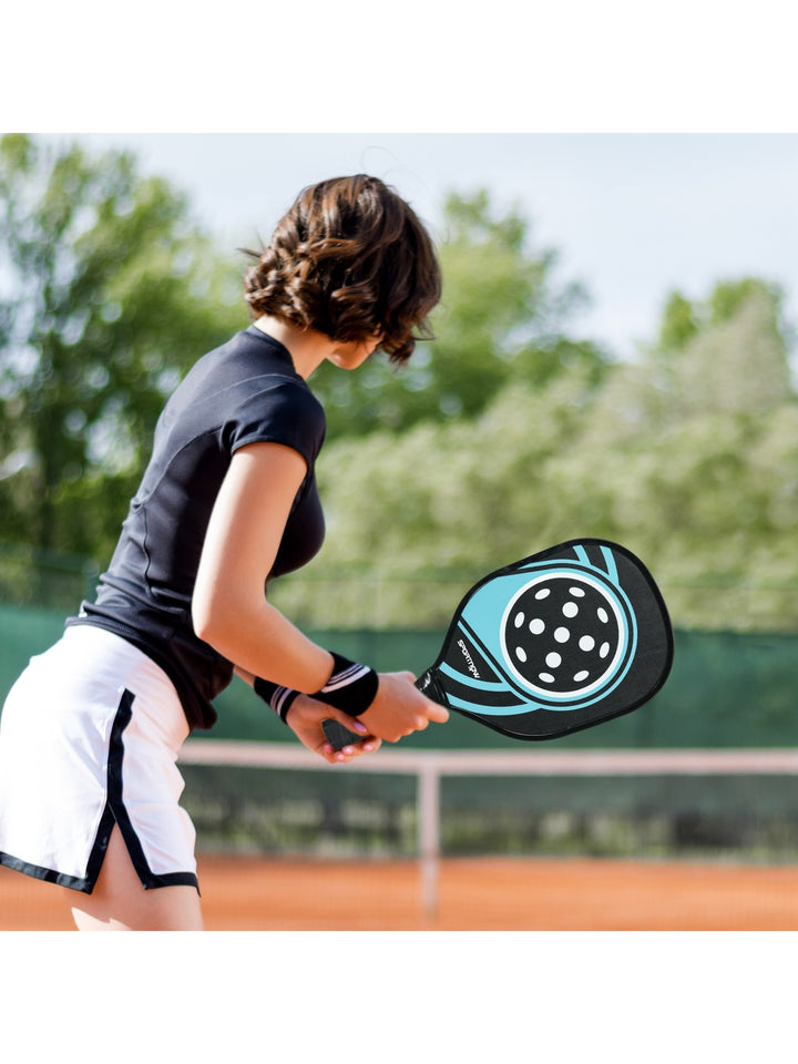 Pickleball-paddlesæt med 4 padler til begyndere og fritidsspillere