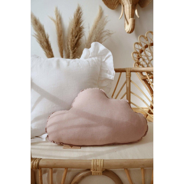"Powder Pink" linned sky pude