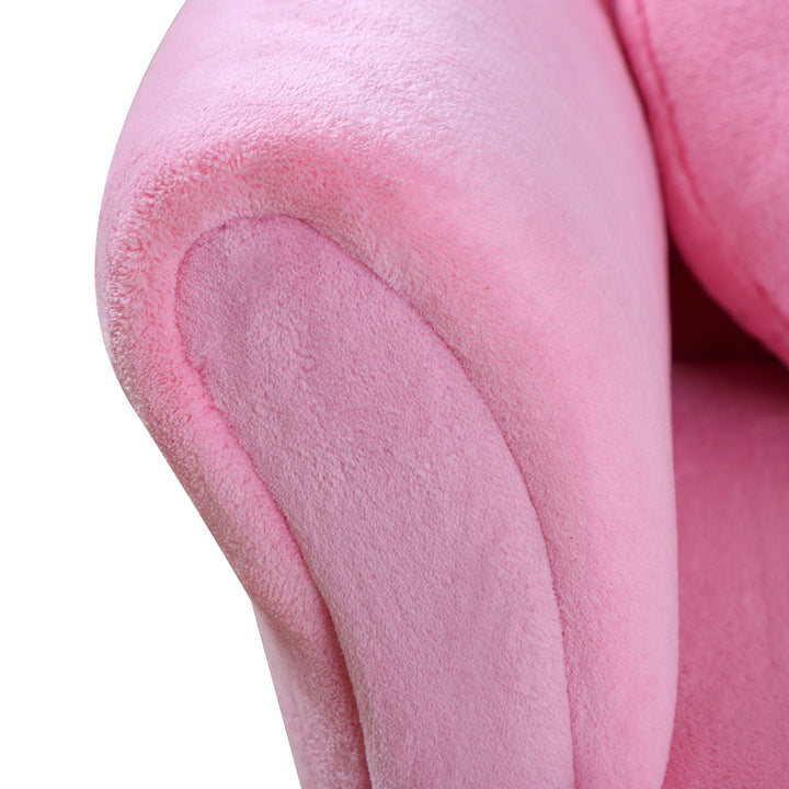 Børnesofa, børnelænestol, sofa, sofa, børnestol, børneværelse, blød sofa, dobbeltsofa, enkeltsofa (jordbærsofa)