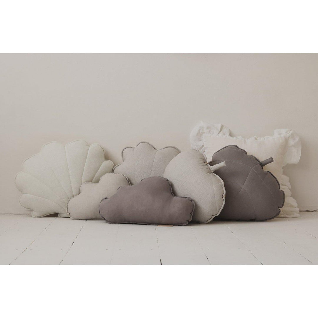 "Pigeon Grey" linned sky pude