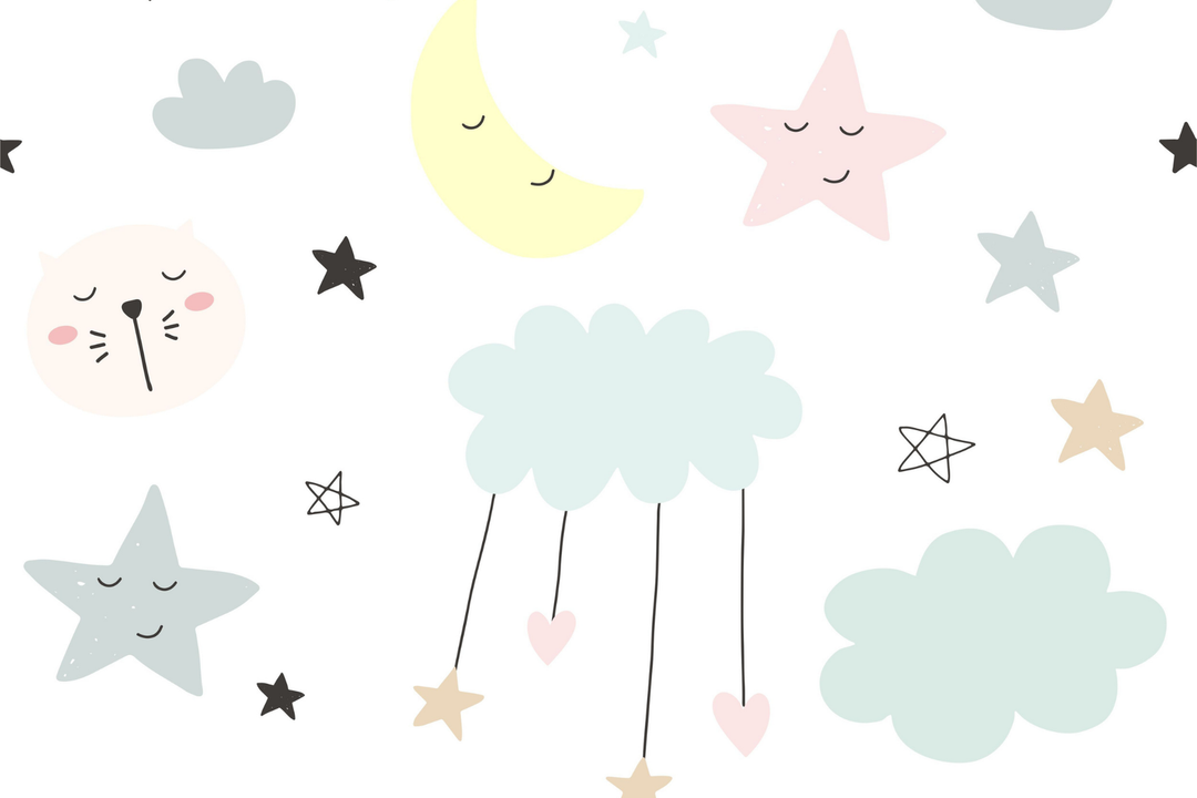 Dobbeltseng Luk 160x80 - Stjerner