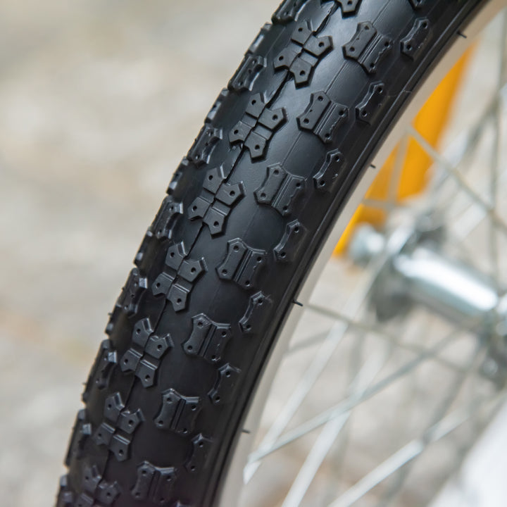 Børnescooter, højdejusterbar, skridsikker, stålramme, aftagelig kurv, bremser, gummidæk