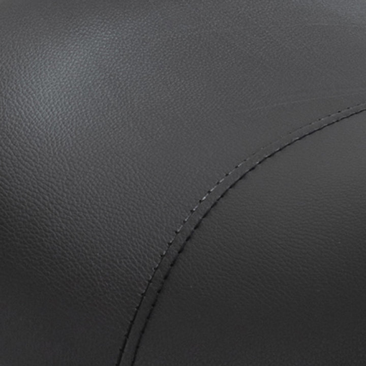 Sadelskammel arbejdsskammel drejestol drejeskammel rulleskammel kosmetikskammel polstret højdejusterbar (sort)