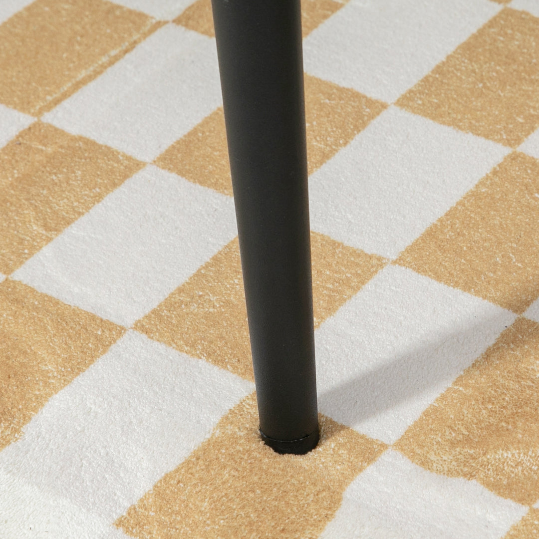 Skammel, siddeskammel, bamse, fodskammel, beige