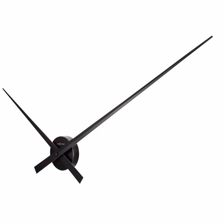 Stort vægur 85cm-Aluminium-NeXtime 'Hands'
