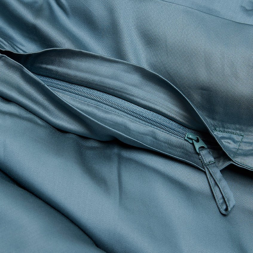 Eco Bamboo Dynebetræk Ocean Blue