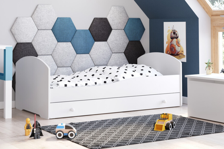 Enkeltseng Luk 140x70 med skuffe