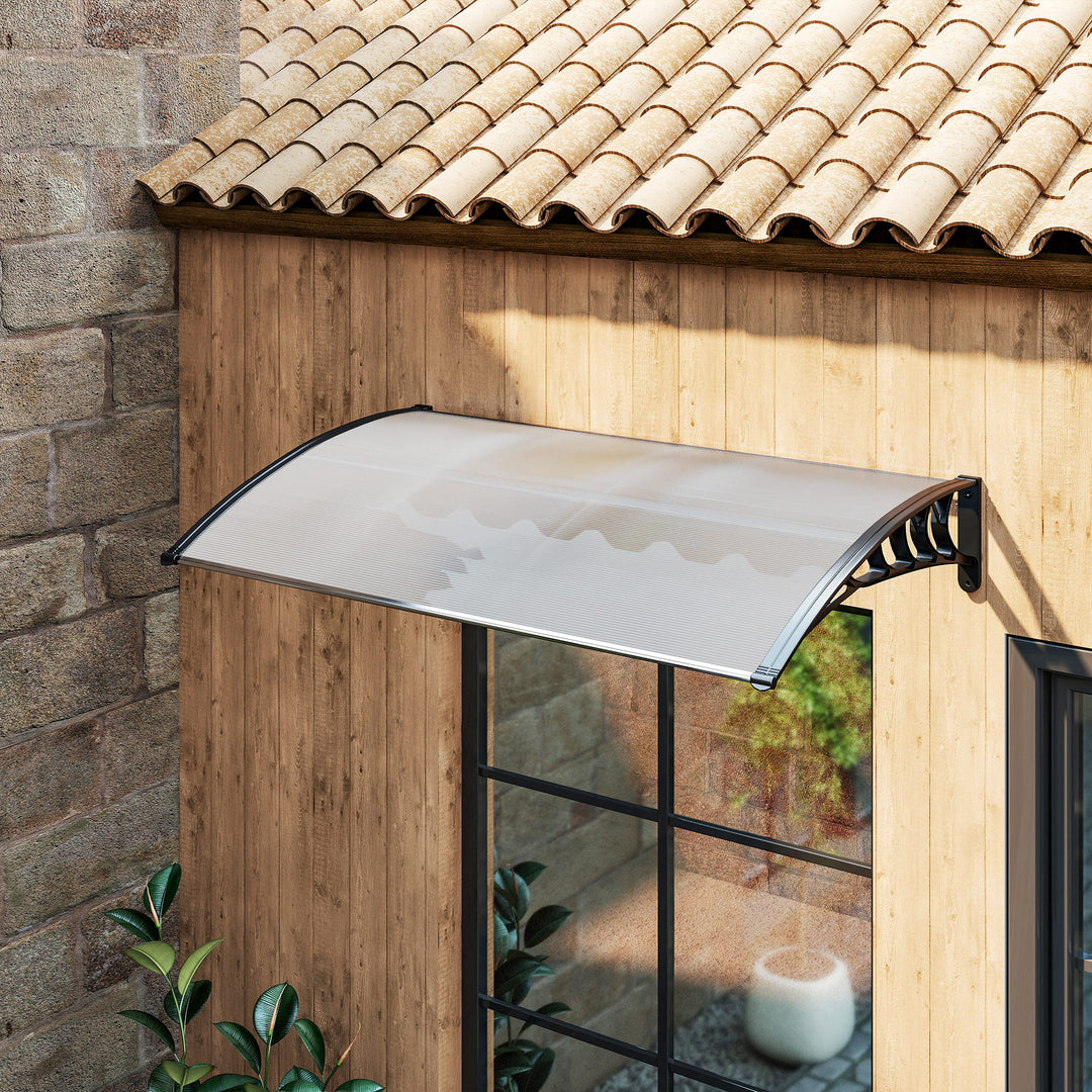 Baldakin, uv-bestandig, vandafvisende, 90x150x25cm, hvid