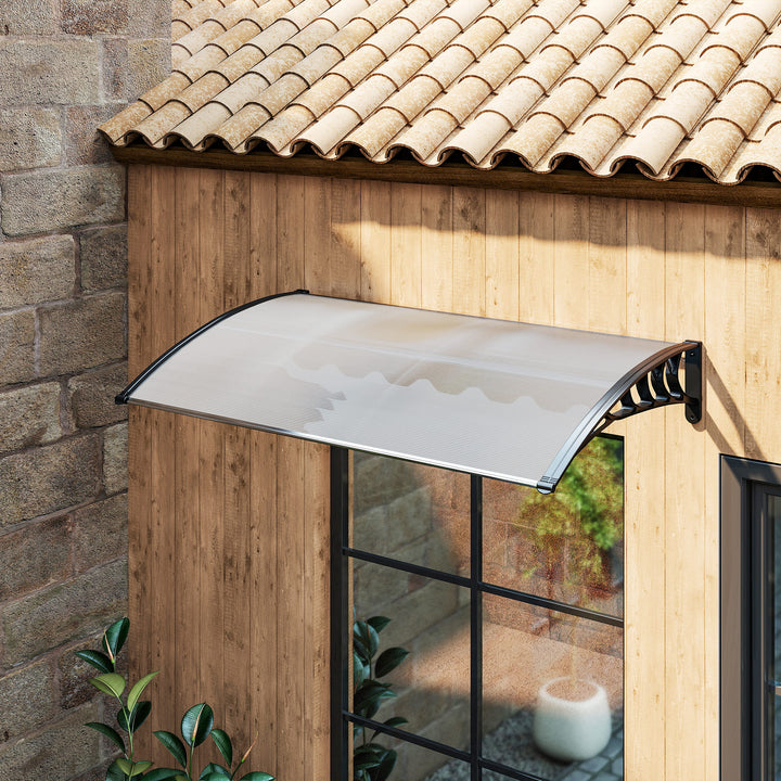 Baldakin, uv-bestandig, vandafvisende, 90x150x25cm, hvid